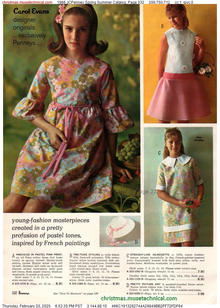 1966 JCPenney Spring Summer Catalog, Page 332