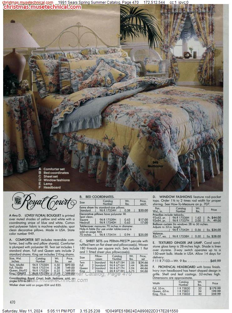1991 Sears Spring Summer Catalog, Page 470