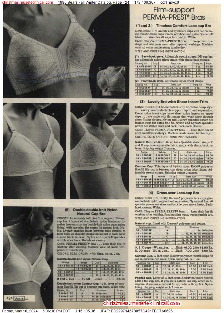1980 Sears Fall Winter Catalog, Page 424