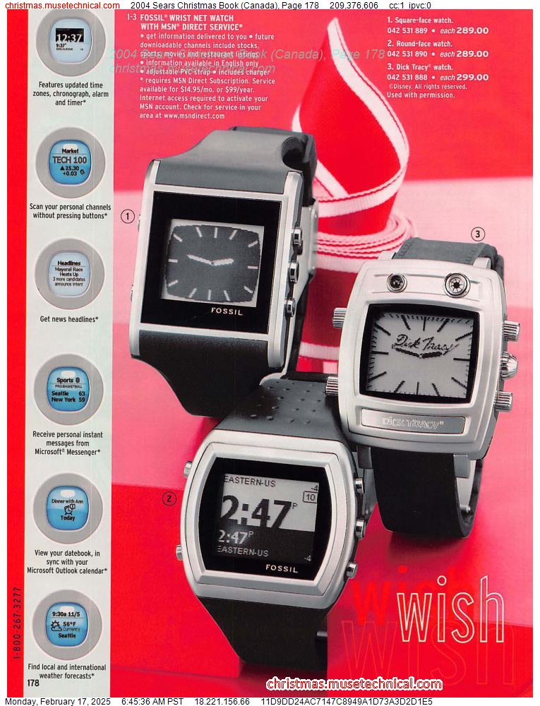 2004 Sears Christmas Book (Canada), Page 178