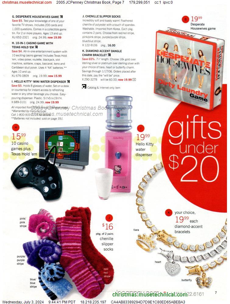 2005 JCPenney Christmas Book, Page 7