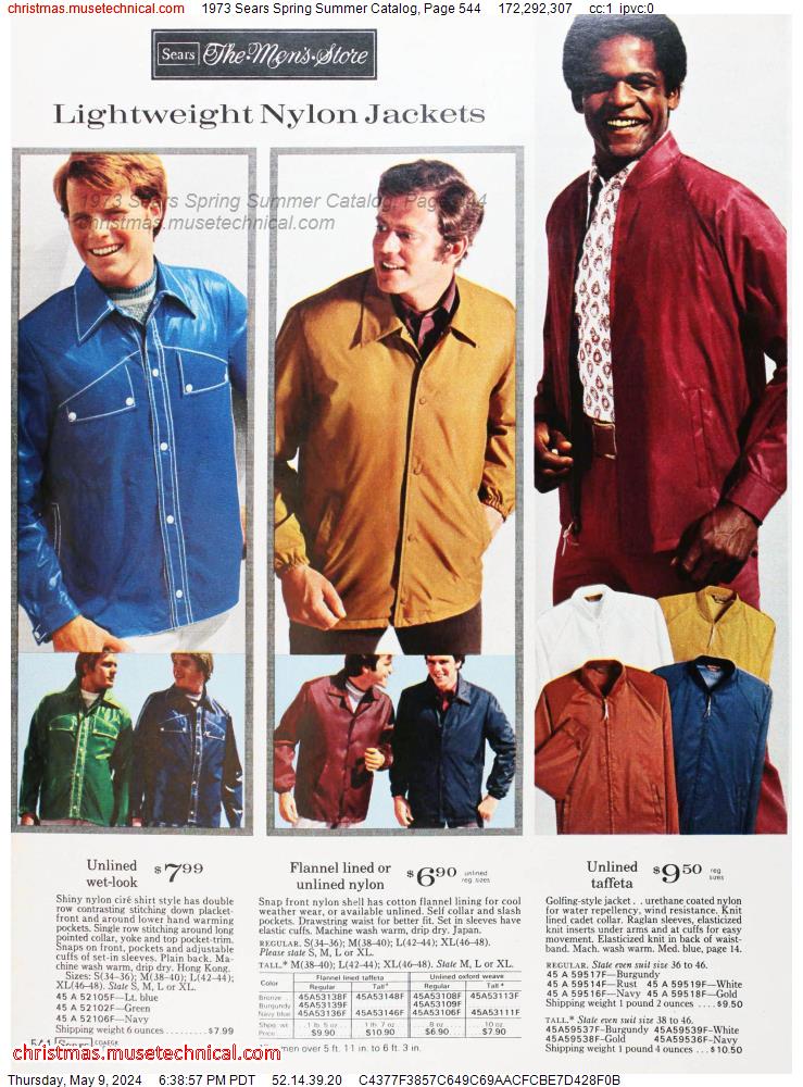 1973 Sears Spring Summer Catalog, Page 544