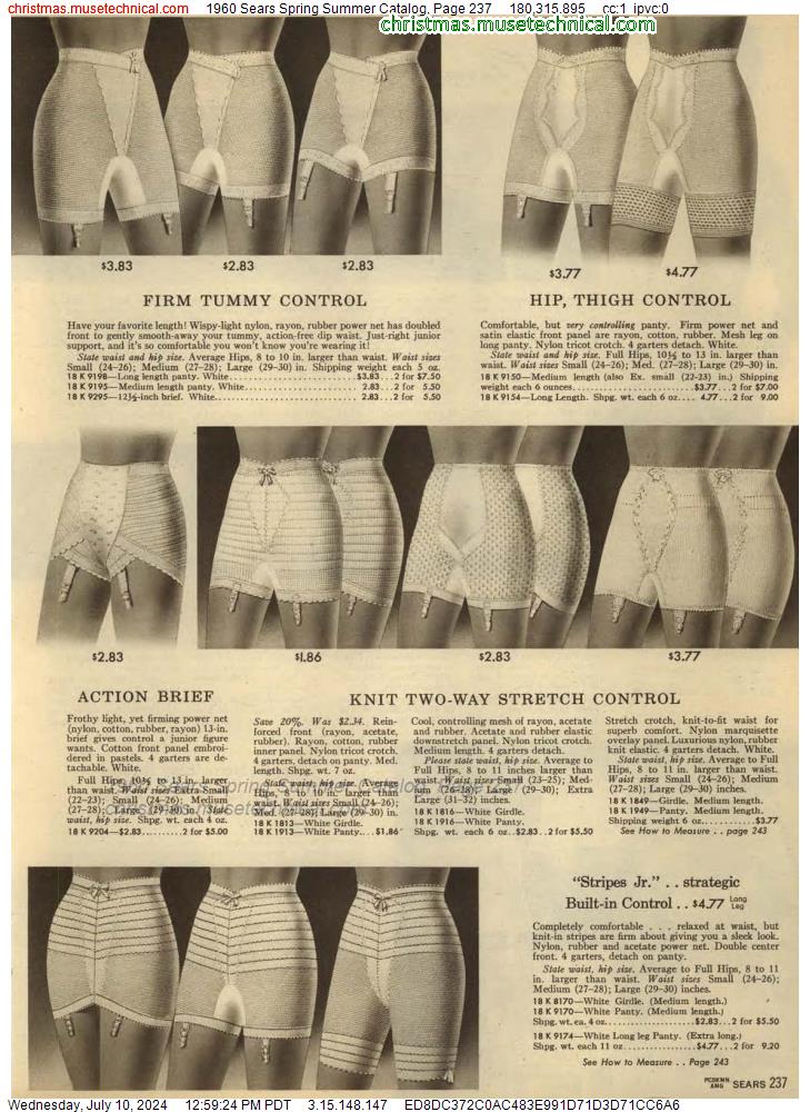 1960 Sears Spring Summer Catalog, Page 237