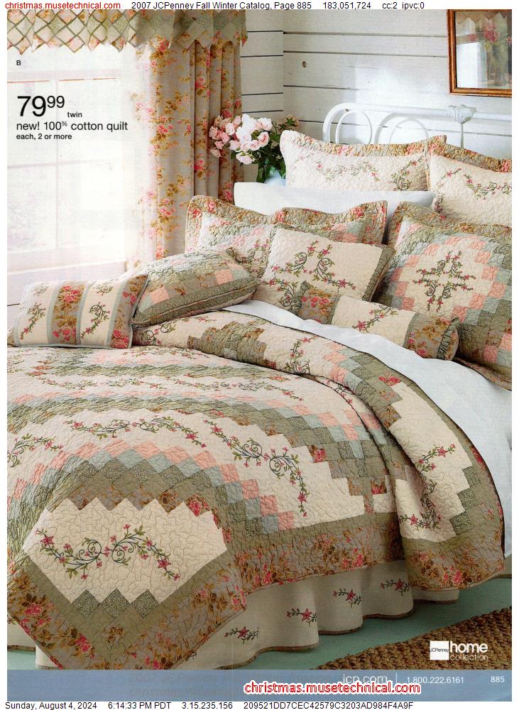 2007 JCPenney Fall Winter Catalog, Page 885