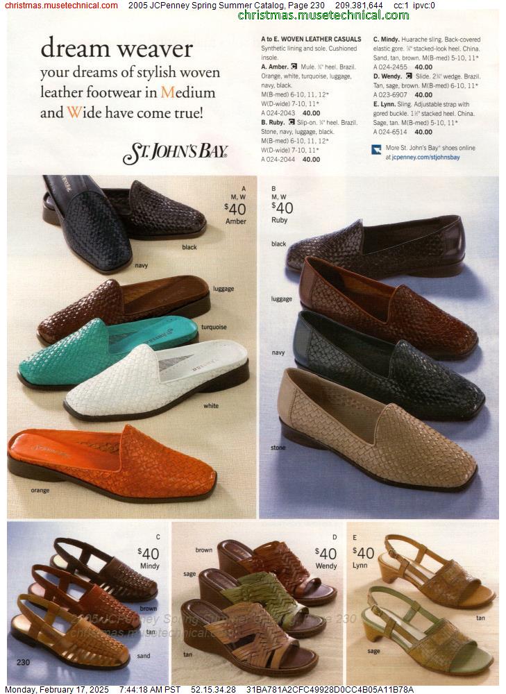 2005 JCPenney Spring Summer Catalog, Page 230