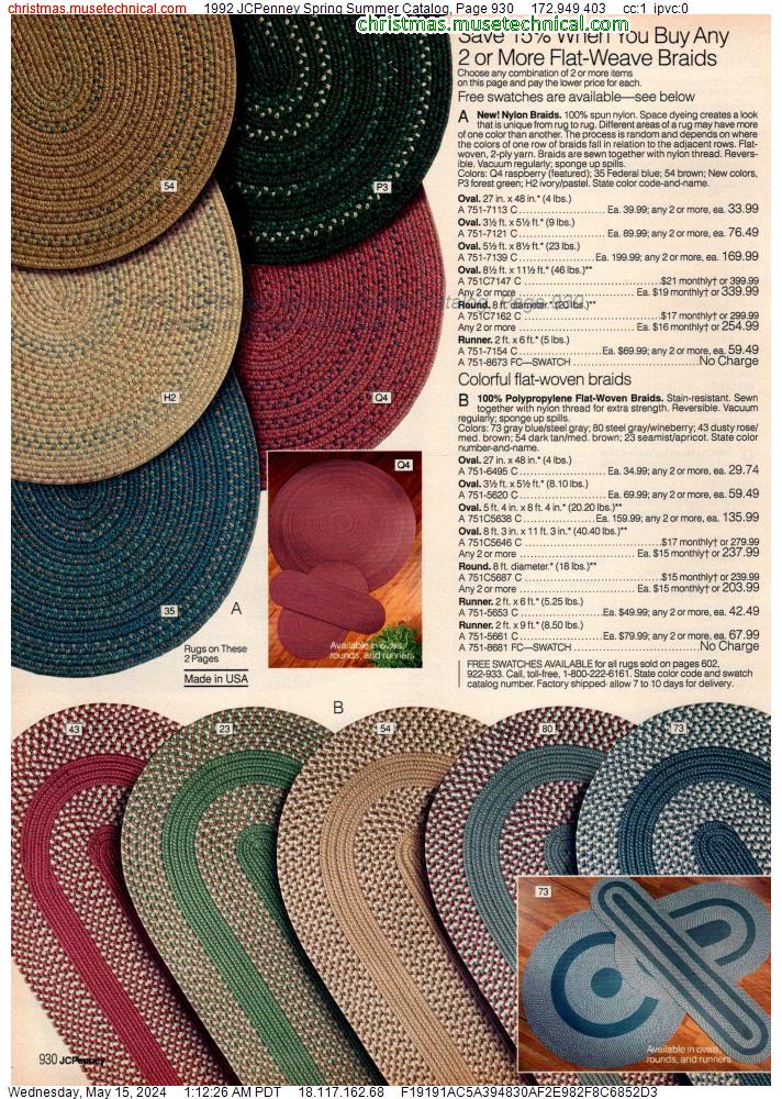 1992 JCPenney Spring Summer Catalog, Page 930