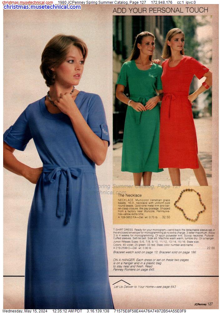 1980 JCPenney Spring Summer Catalog, Page 127