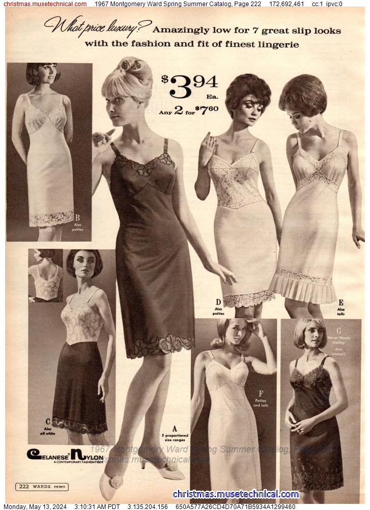 1967 Montgomery Ward Spring Summer Catalog, Page 222