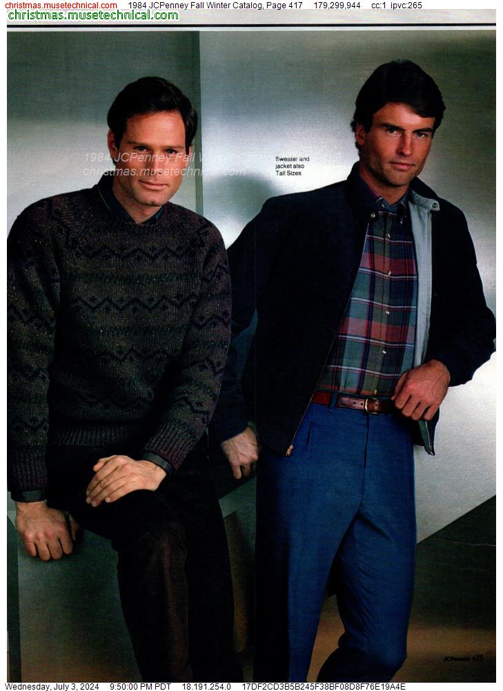1984 JCPenney Fall Winter Catalog, Page 417