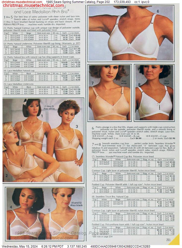 1985 Sears Spring Summer Catalog, Page 202