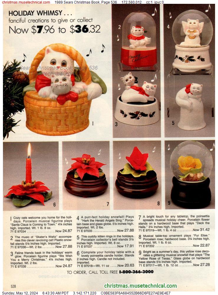 1989 Sears Christmas Book, Page 536