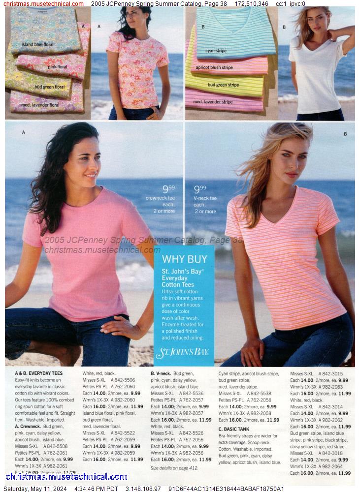 2005 JCPenney Spring Summer Catalog, Page 38