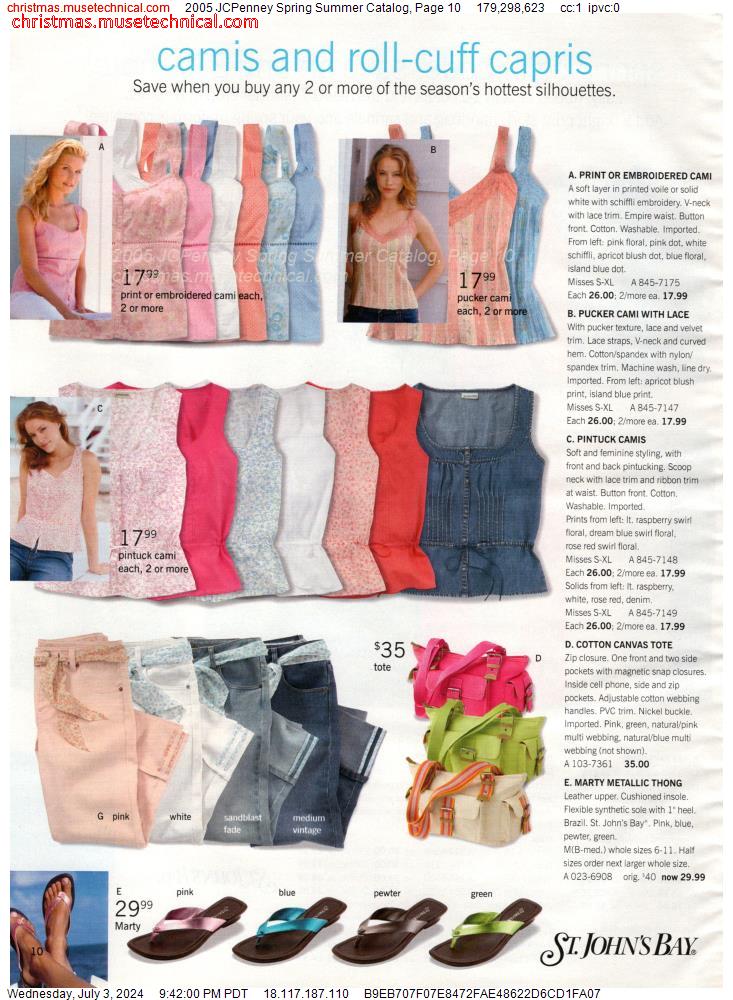 2005 JCPenney Spring Summer Catalog, Page 10