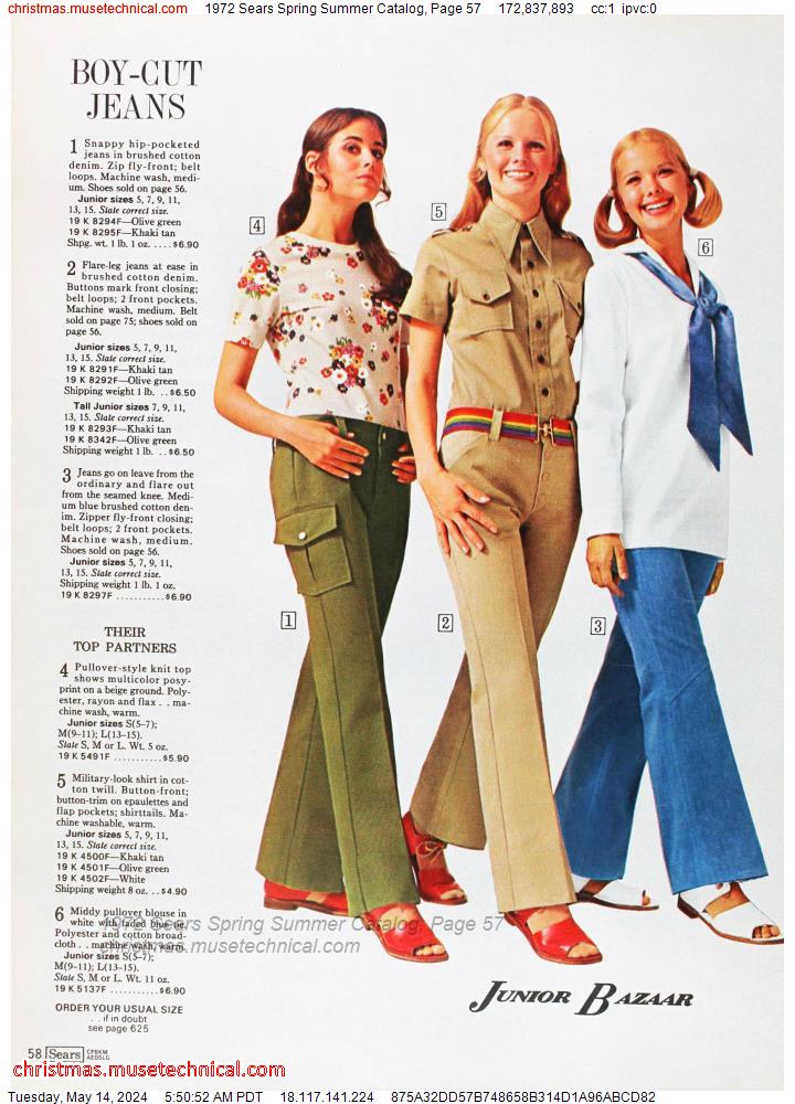 1972 Sears Spring Summer Catalog, Page 57