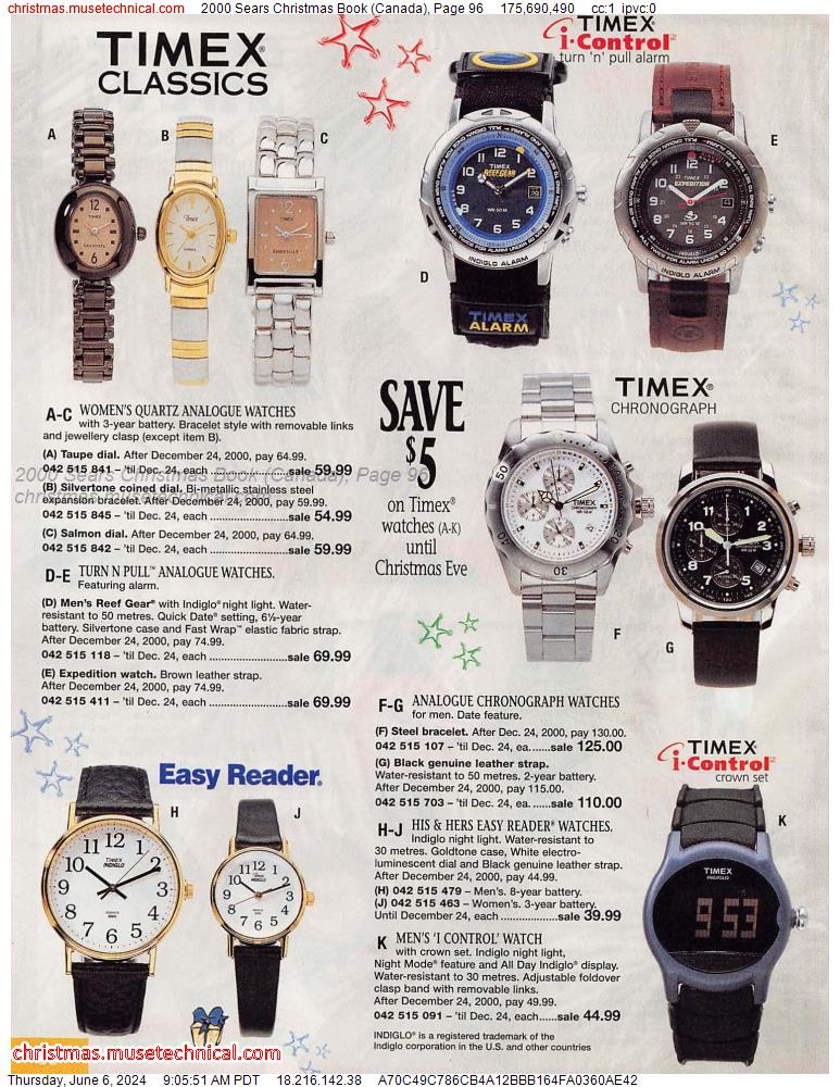 2000 Sears Christmas Book (Canada), Page 96
