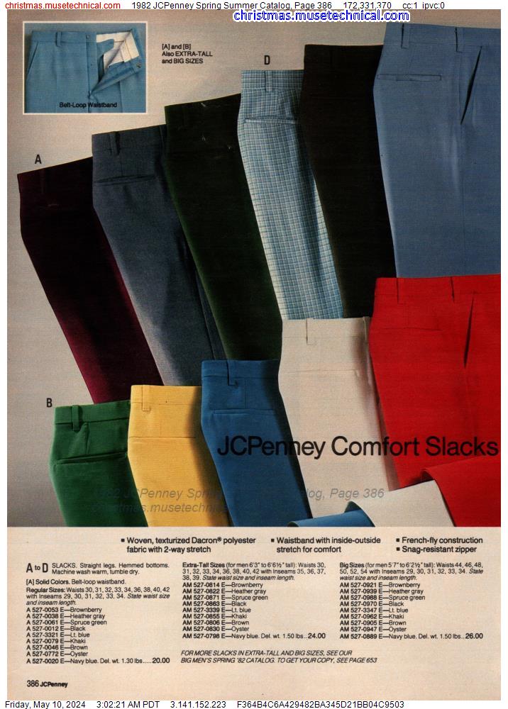 1982 JCPenney Spring Summer Catalog, Page 386