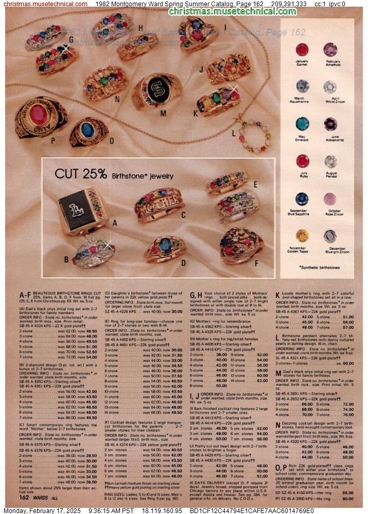 1982 Montgomery Ward Spring Summer Catalog, Page 162