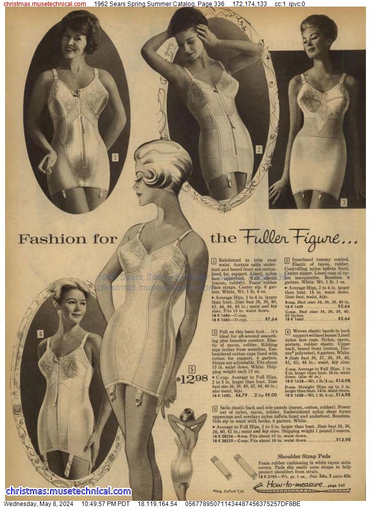 1962 Sears Spring Summer Catalog, Page 336