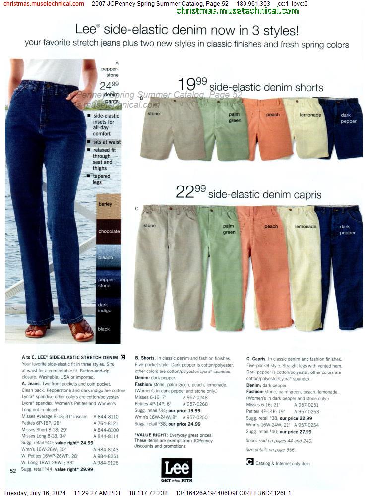2007 JCPenney Spring Summer Catalog, Page 52
