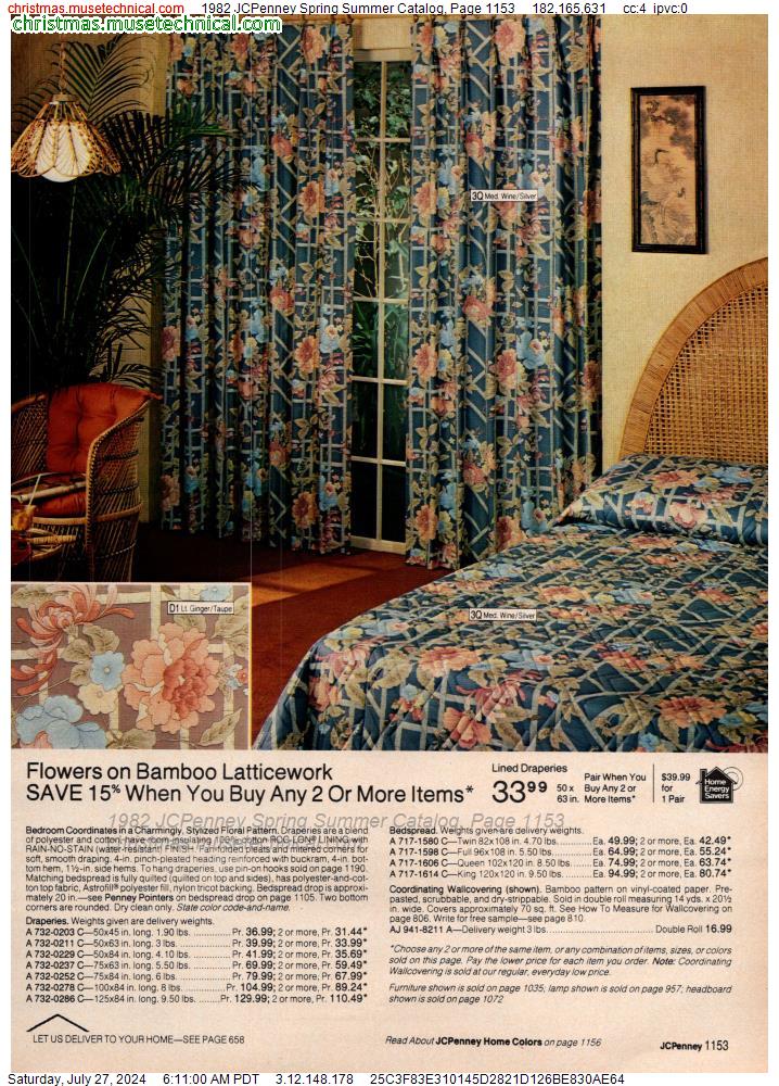 1982 JCPenney Spring Summer Catalog, Page 1153