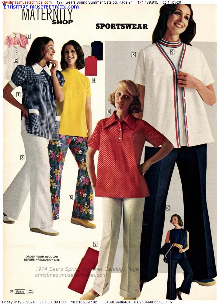 1974 Sears Spring Summer Catalog, Page 94