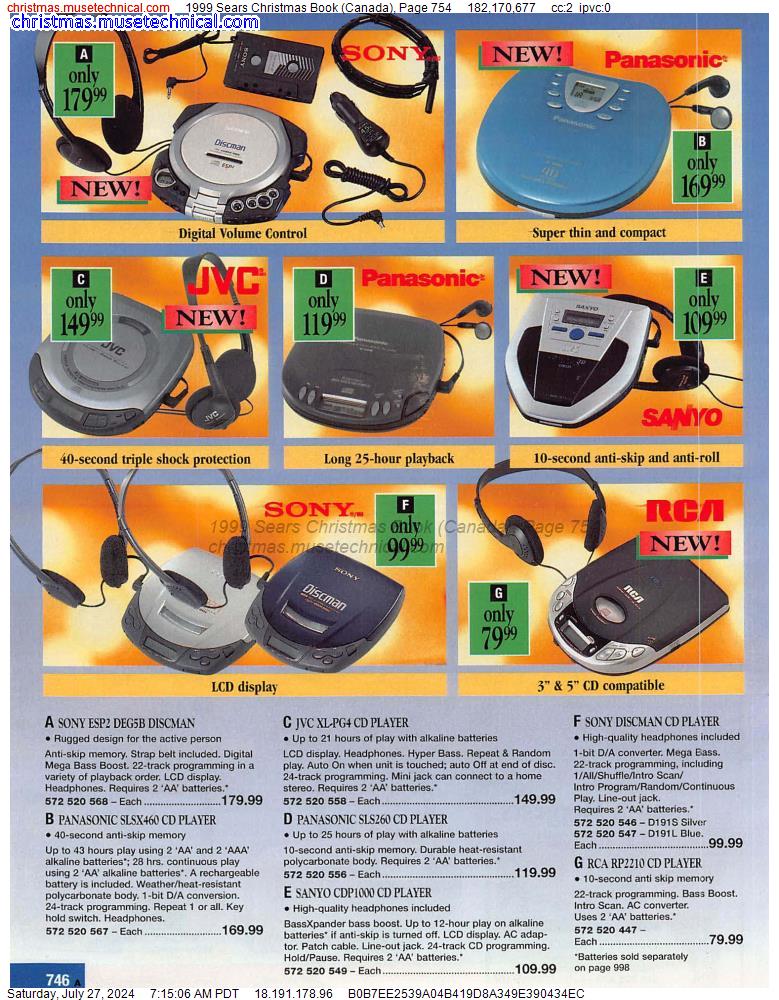 1999 Sears Christmas Book (Canada), Page 754