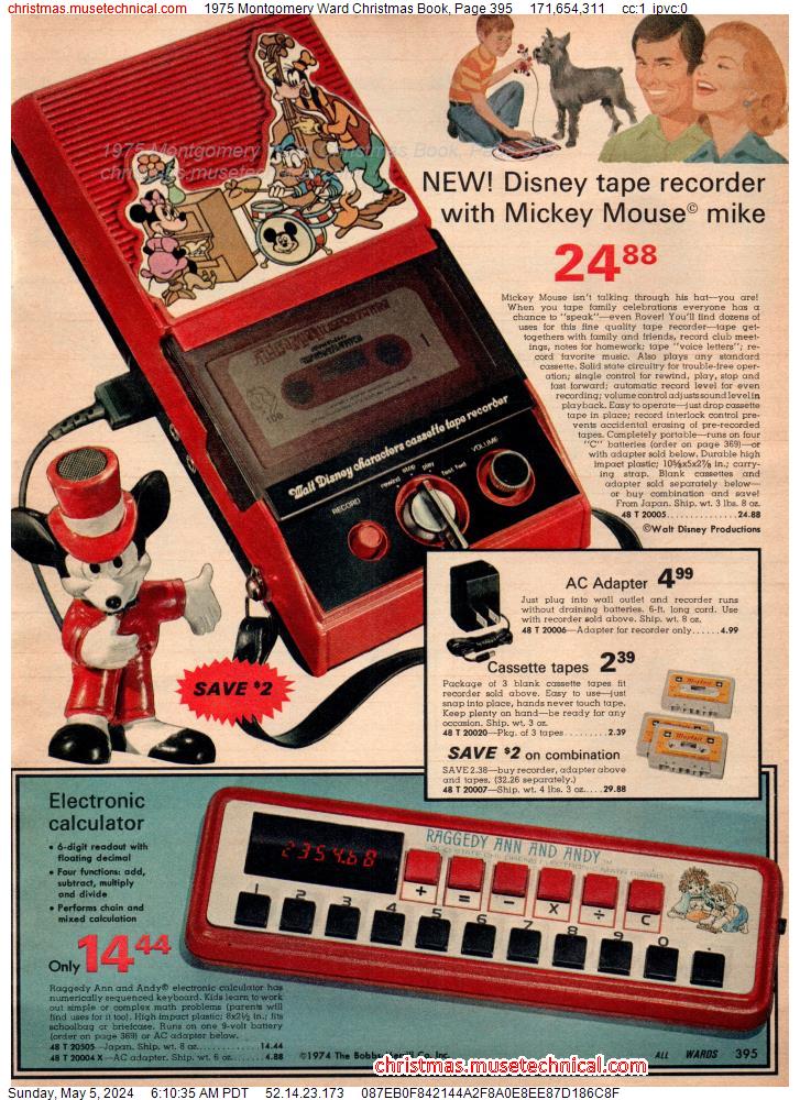 1975 Montgomery Ward Christmas Book, Page 395