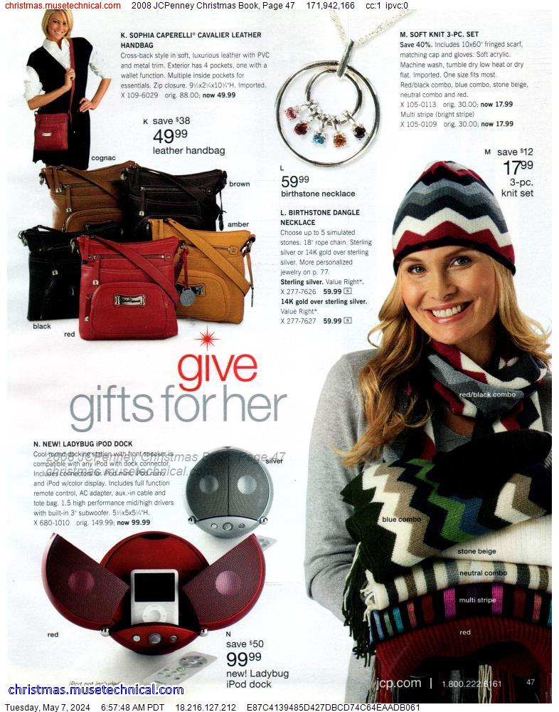 2008 JCPenney Christmas Book, Page 47