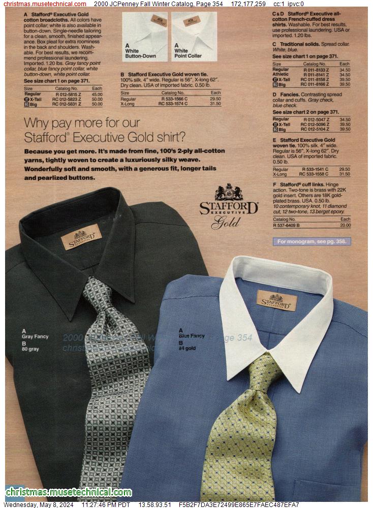 2000 JCPenney Fall Winter Catalog, Page 354