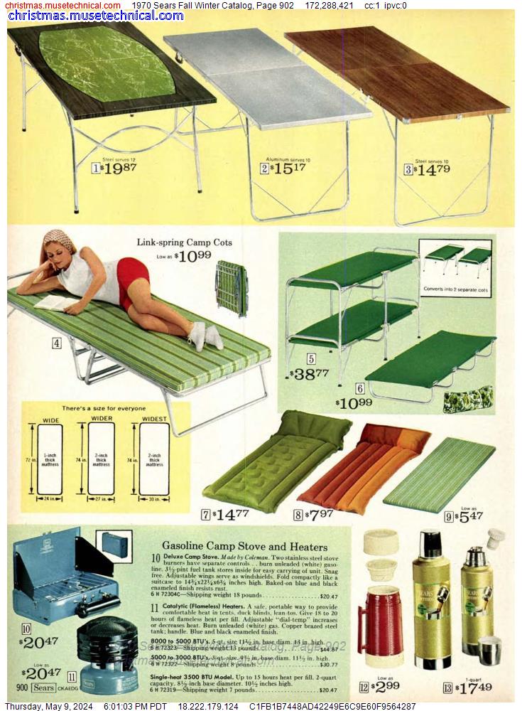1970 Sears Fall Winter Catalog, Page 902