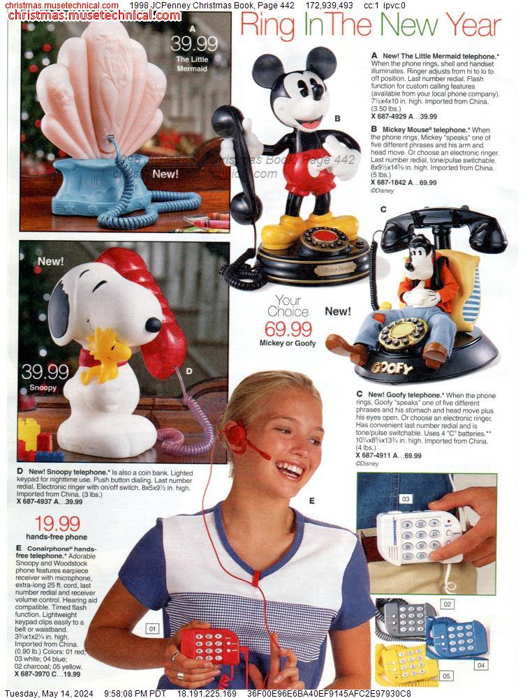 1998 JCPenney Christmas Book, Page 442