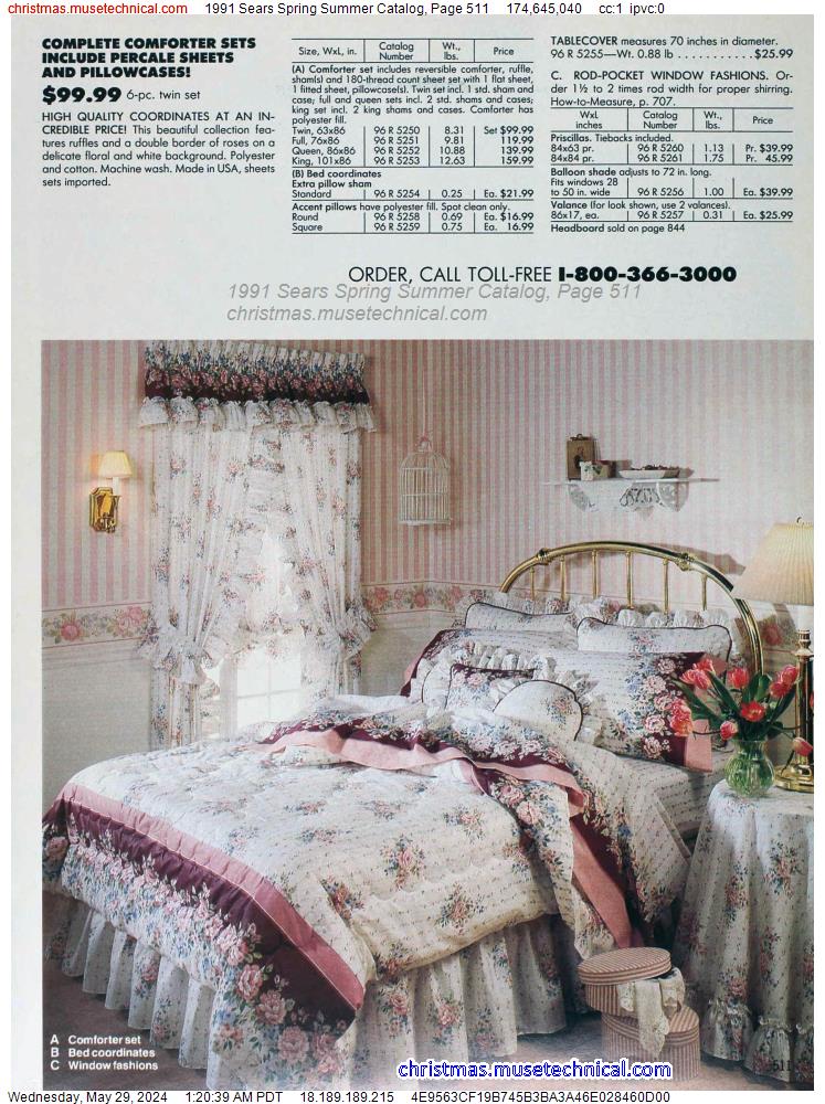 1991 Sears Spring Summer Catalog, Page 511