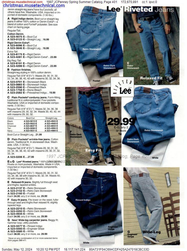 1997 JCPenney Spring Summer Catalog, Page 401