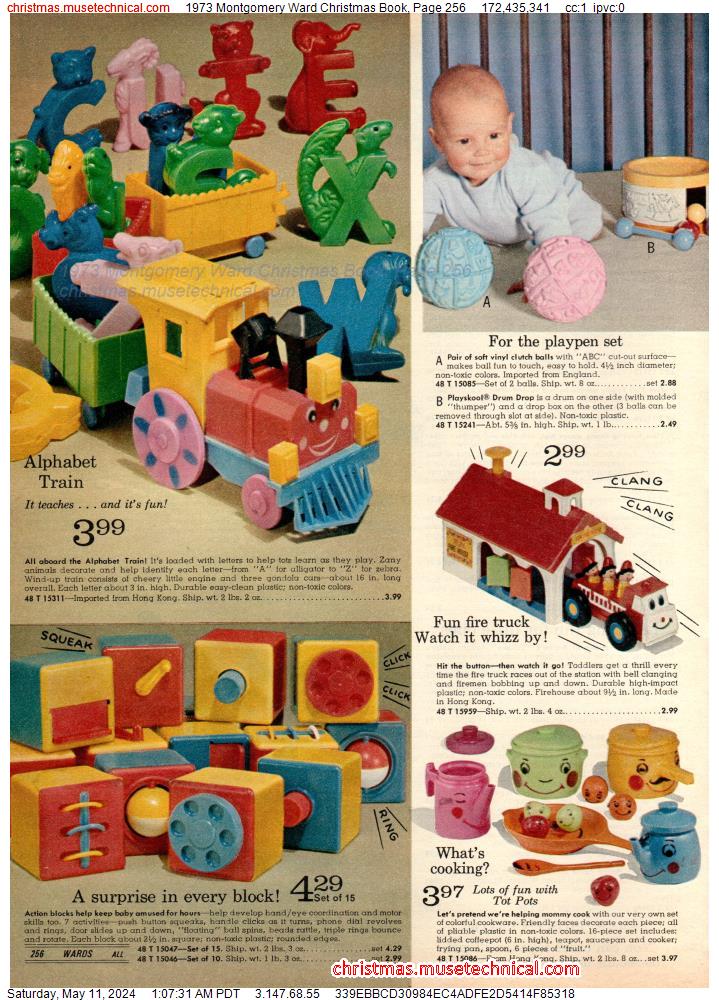 1973 Montgomery Ward Christmas Book, Page 256