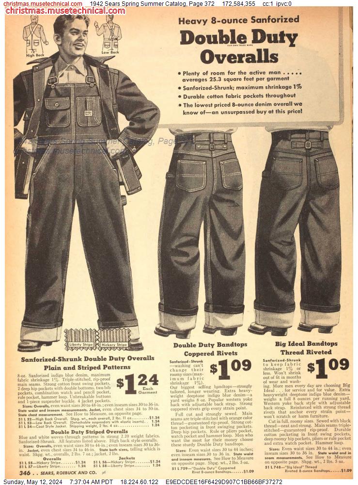 1942 Sears Spring Summer Catalog, Page 372