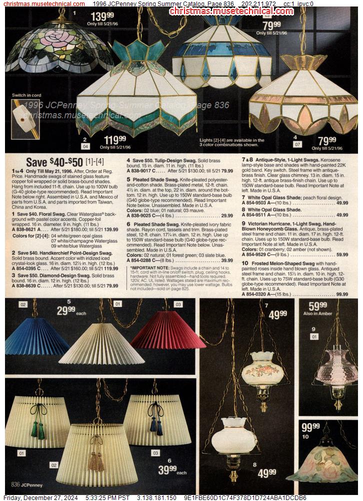 1996 JCPenney Spring Summer Catalog, Page 836