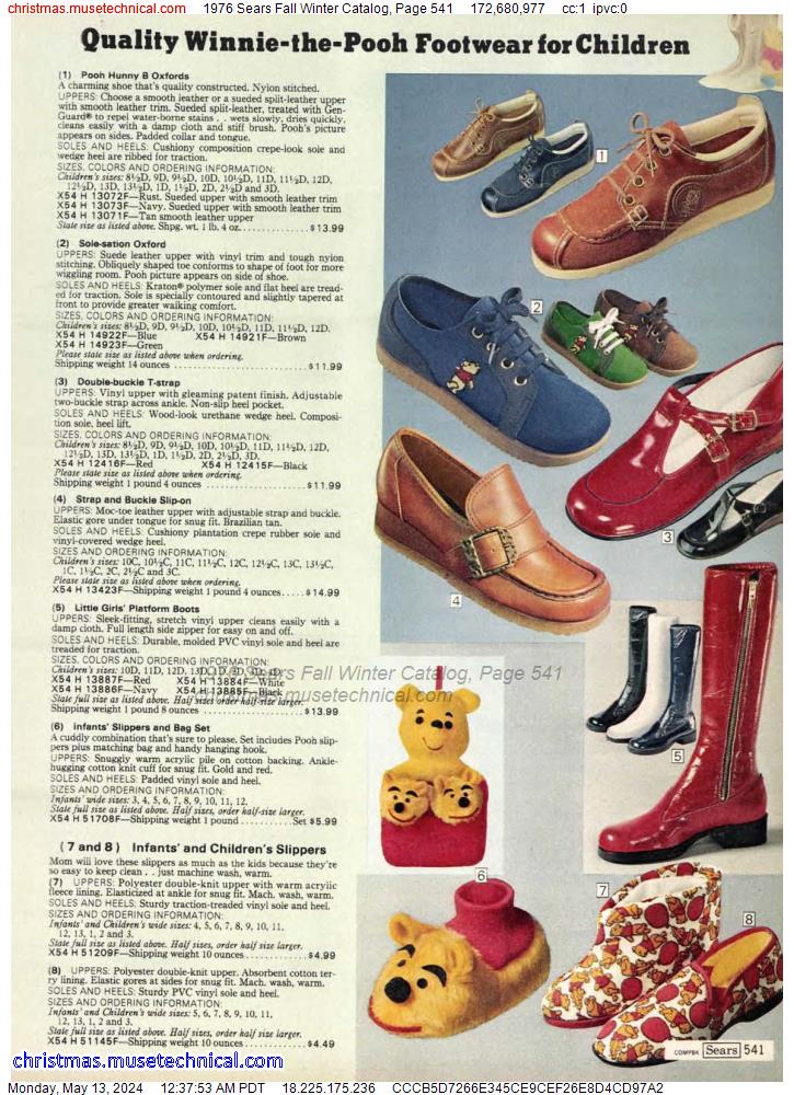 1976 Sears Fall Winter Catalog, Page 541