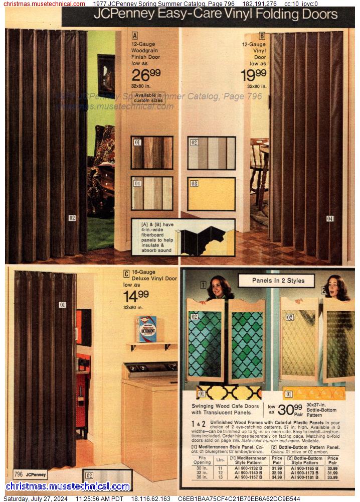 1977 JCPenney Spring Summer Catalog, Page 796