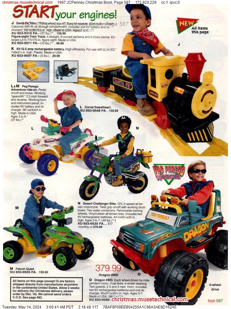 1997 JCPenney Christmas Book, Page 587