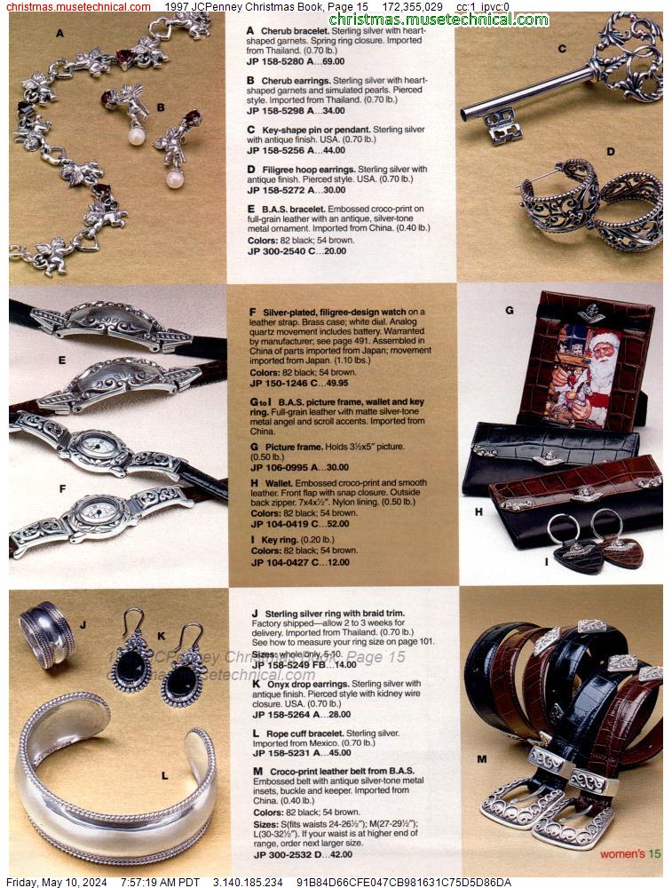 1997 JCPenney Christmas Book, Page 15
