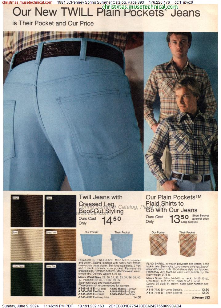 1981 JCPenney Spring Summer Catalog, Page 393