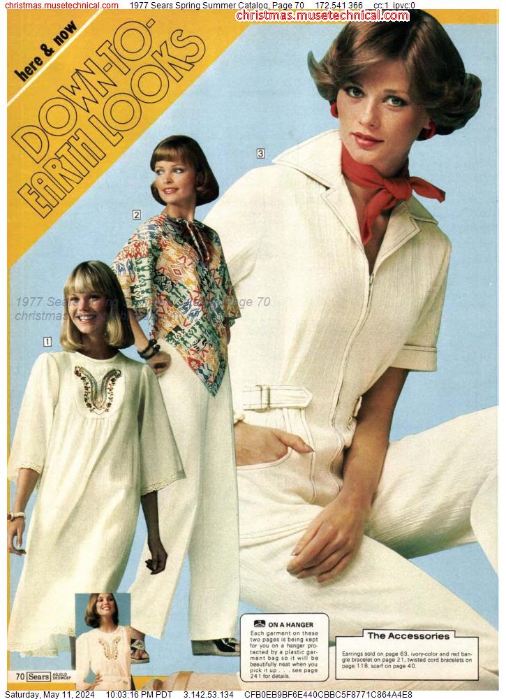 1977 Sears Spring Summer Catalog, Page 70