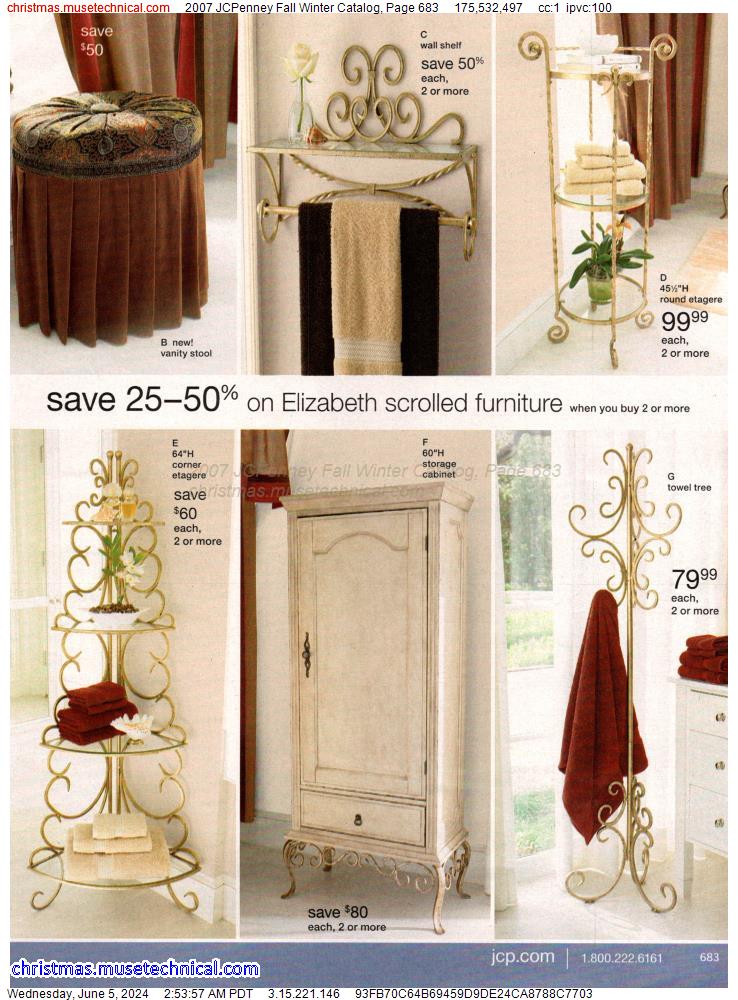 2007 JCPenney Fall Winter Catalog, Page 683