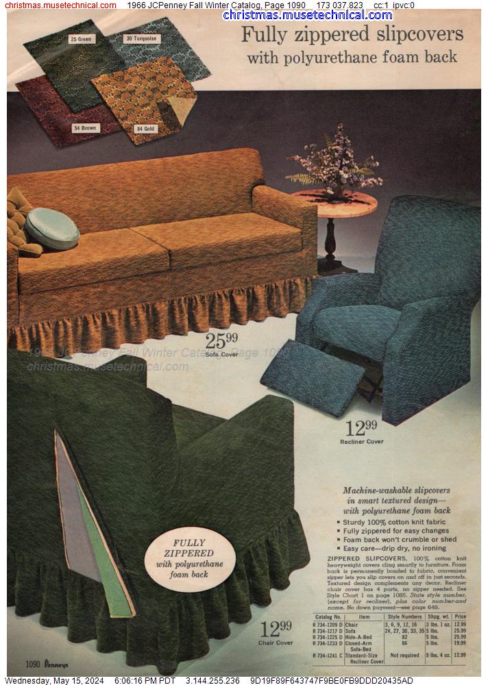 1966 JCPenney Fall Winter Catalog, Page 1090