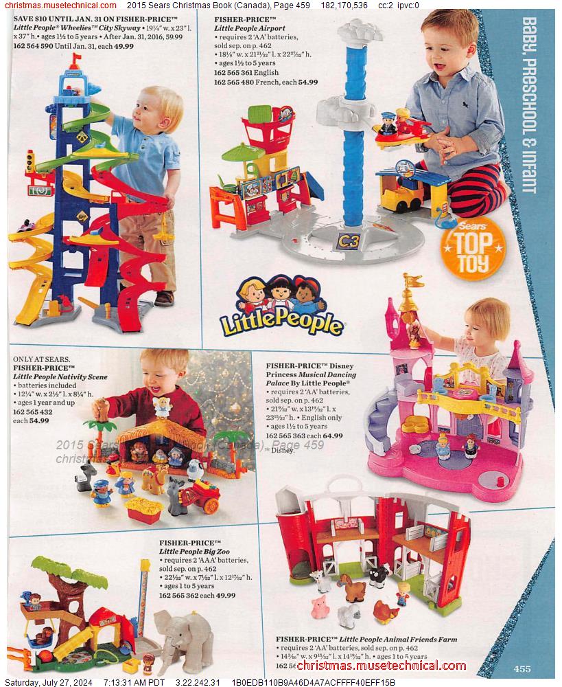 2015 Sears Christmas Book (Canada), Page 459