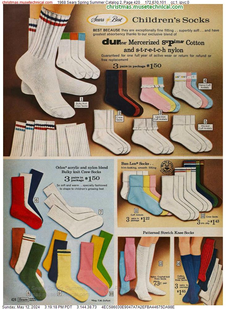 1968 Sears Spring Summer Catalog 2, Page 420