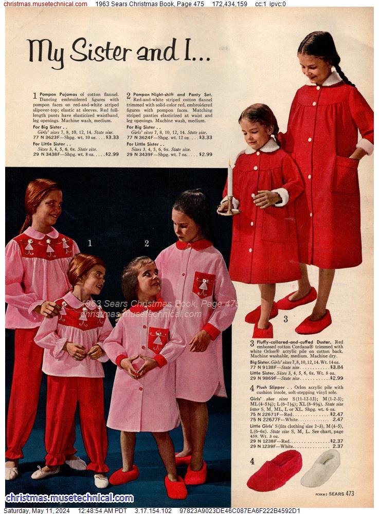 1963 Sears Christmas Book, Page 475