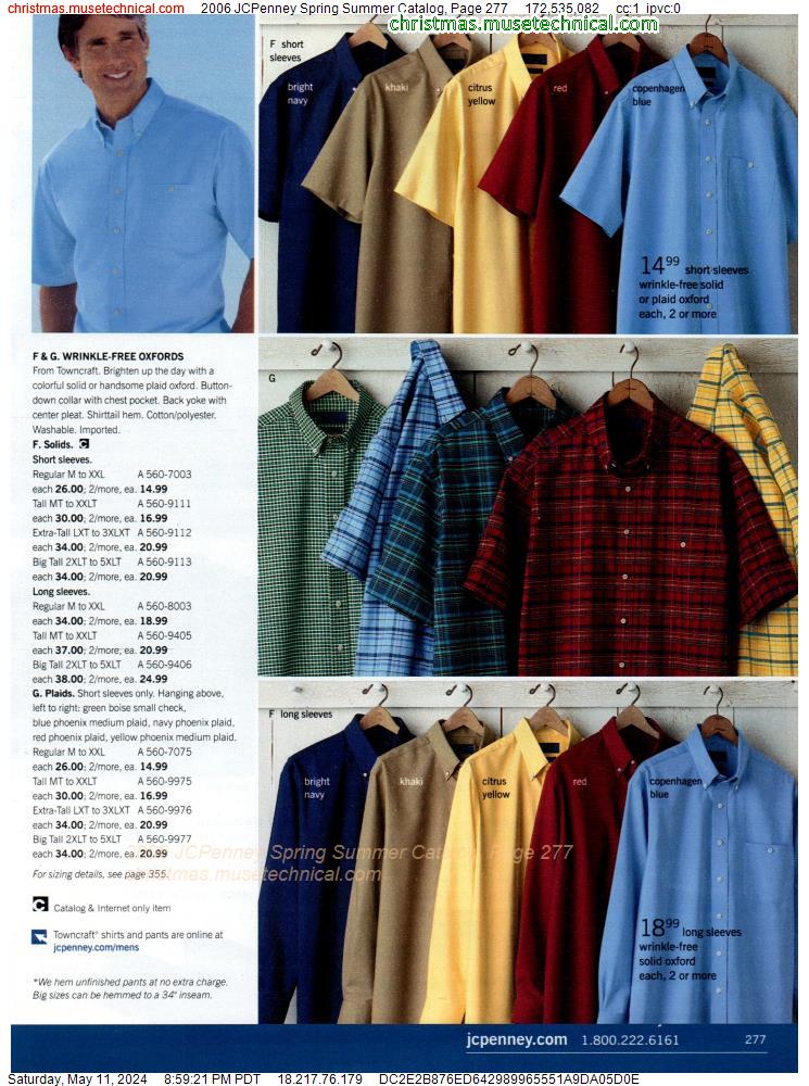 2006 JCPenney Spring Summer Catalog, Page 277