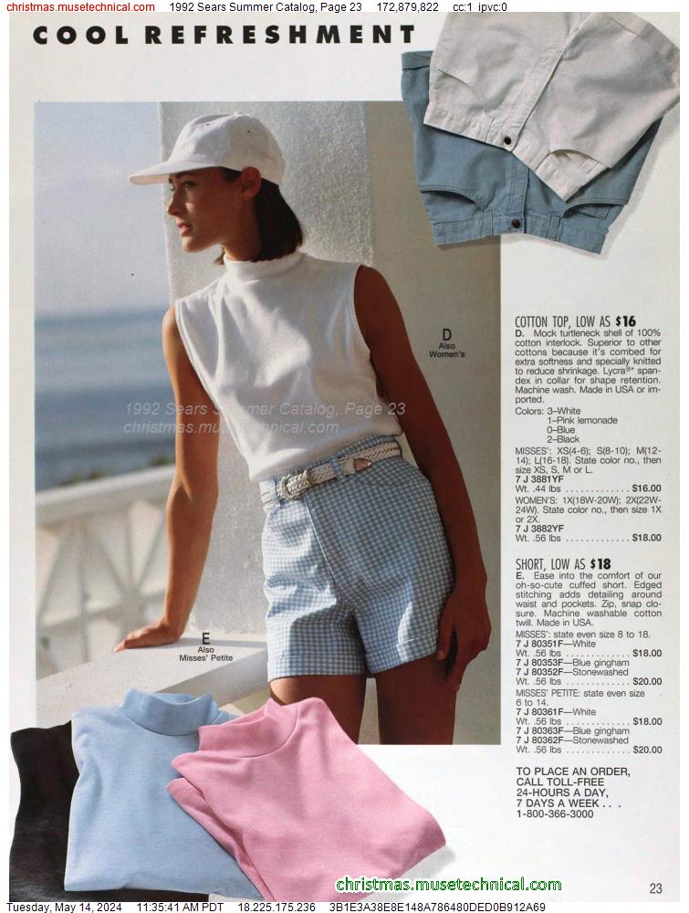 1992 Sears Summer Catalog, Page 23