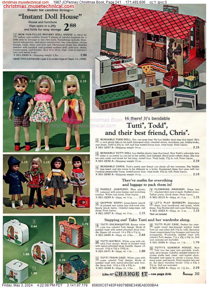 1967 JCPenney Christmas Book, Page 241